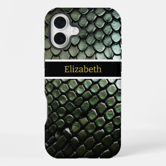 Giftschlangenmuster in der Natur iPhone 16 Plus Hülle