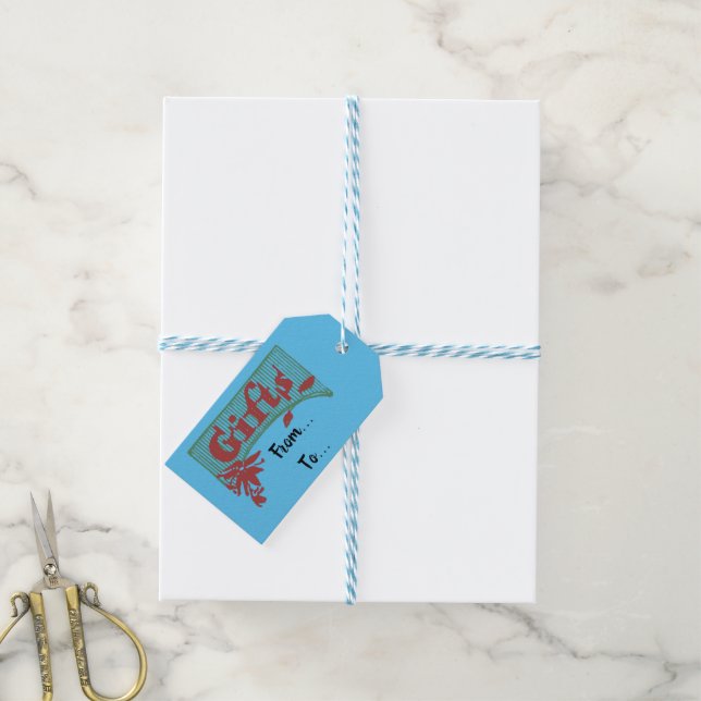#GiftTag #PromotionalGiftTag #PersonalizedTag !! Geschenkanhänger (Mit Garn)