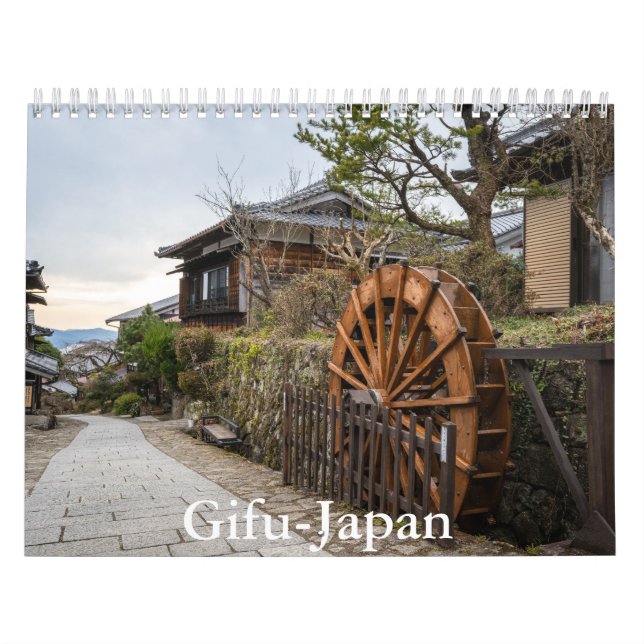 Gifu-Japan-Kalender Kalender (Titelbild)