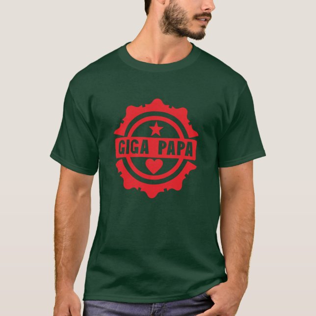 Giga Dad Logo 1 T-Shirt (Vorderseite)