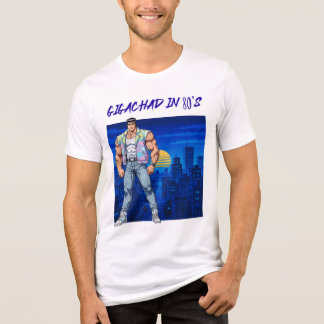 GIGACHAD IN DEN 80ERN Tri-Blend SHIRT