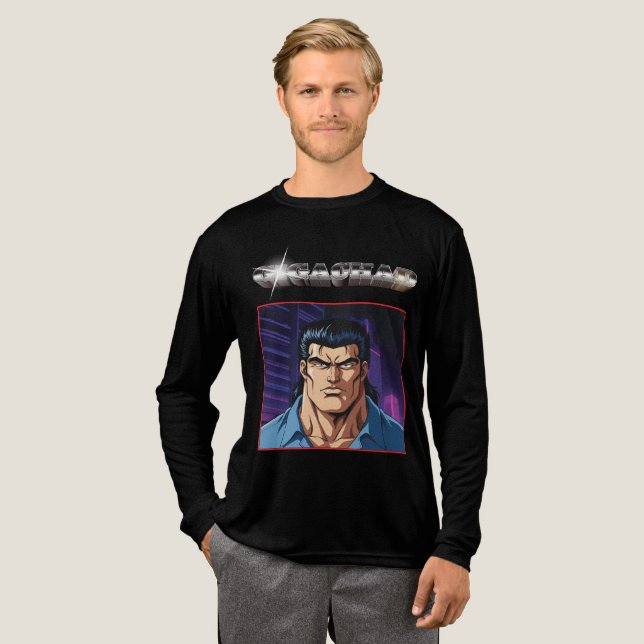 GIGACHAD Tri-Blend SHIRT (Volle Vorderseite)