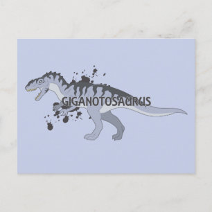 Giganotosaurus Postkarte