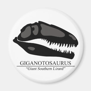 Giganotosaurus Skull Magnet