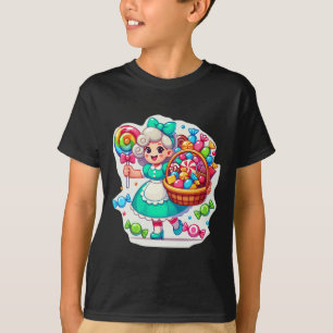 Gigant Candy Land Game Crew Candy Land Kostüme Adu T-Shirt