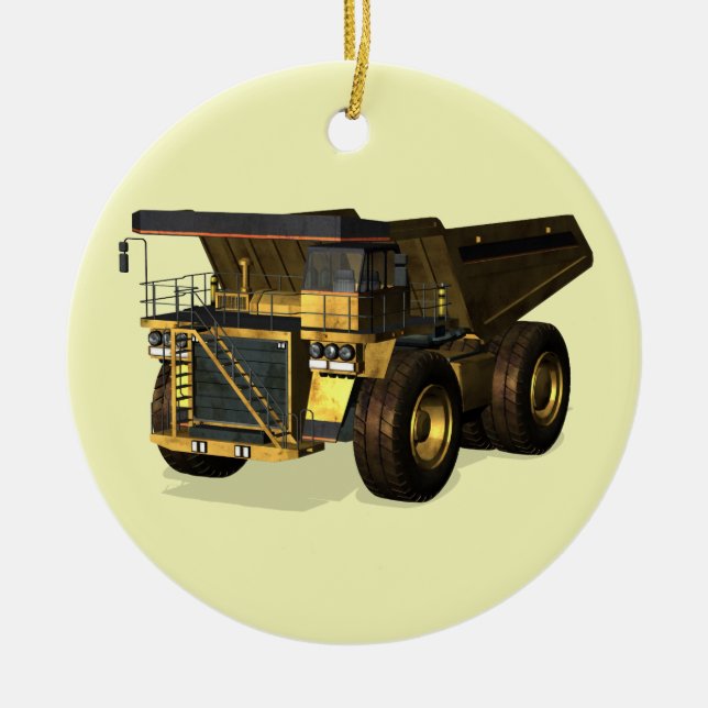 Gigant Dump Truck Keramikornament (Vorne)