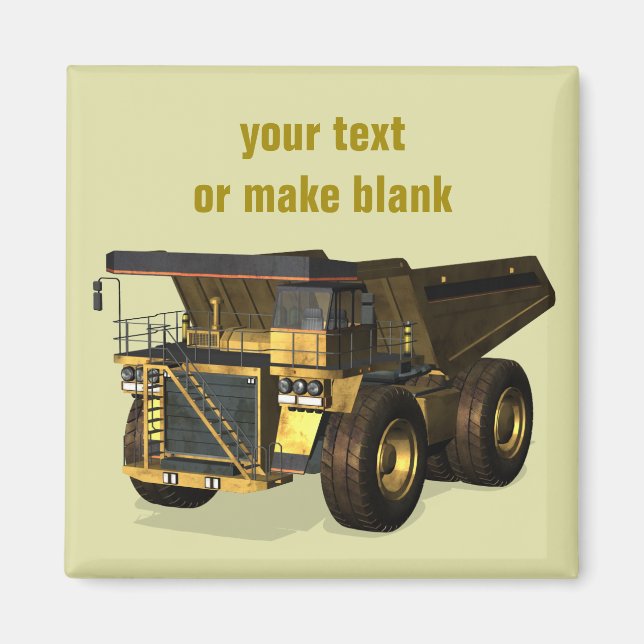 Gigant Dump Truck Magnet (Vorne)