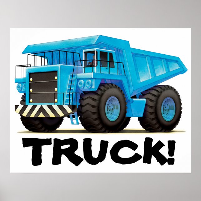 Gigant Kids Custom Construction Dumper Truck Poste Poster (Vorne)