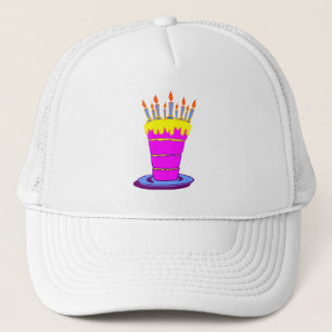 Gigant Pink Birthday Cake Truckerkappe