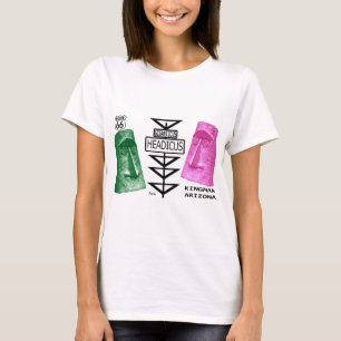 Giganticus Headicus Grün-u. Rosa-Weg 66 Kingman T-Shirt