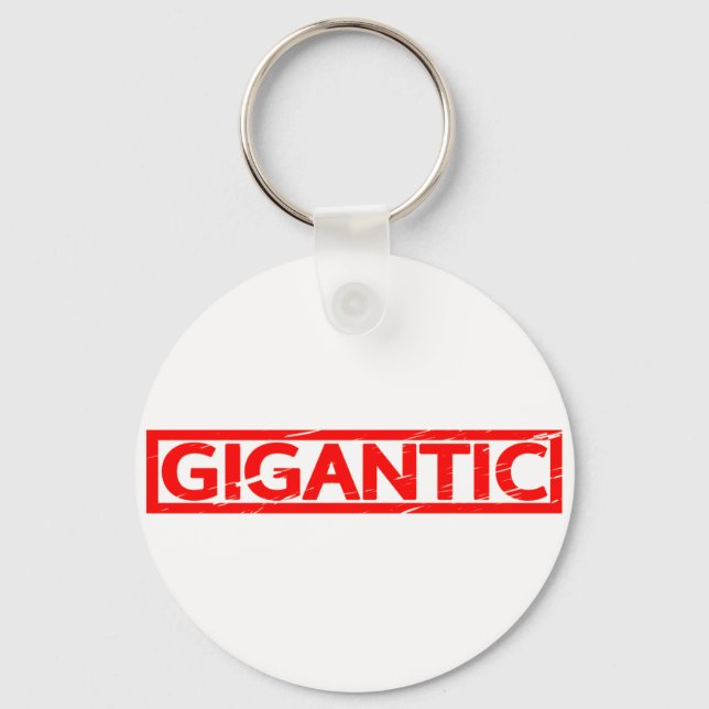 gigantische Briefmarke Schlüsselanhänger (Vorderseite)
