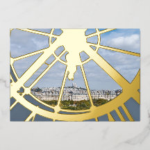 Gigantische Glasuhr im Musée d'Orsay - Paris