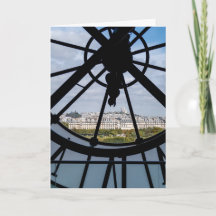 Gigantische Glasuhr im Musée d'Orsay - Paris