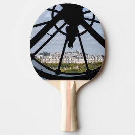 Gigantische Glasuhr im Musée d'Orsay - Paris Tischtennis Schläger