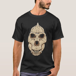 Gigantopithecus Schädel T-Shirt