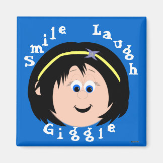 Giggle Faces Magnet