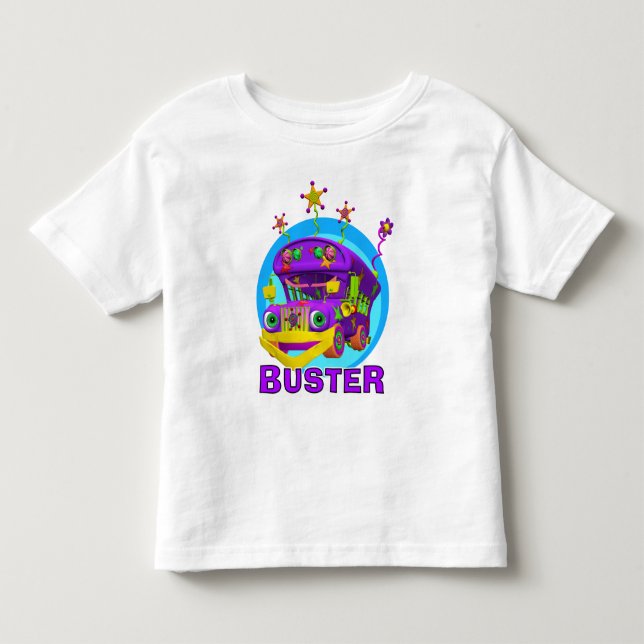 GiggleBellies Kerl der Bus Kleinkind T-shirt (Vorderseite)