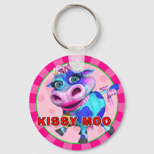 "GiggleBellies" Kissy MOO der Schlüsselanhänger