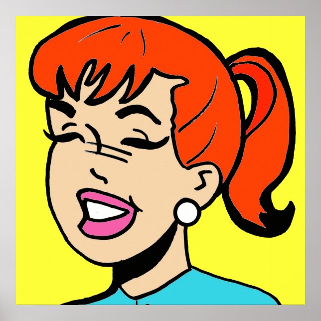 Giggles Comic Strip Poster (Vorne)