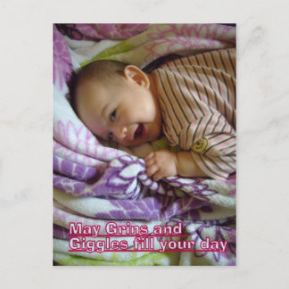 Giggles Postkarte