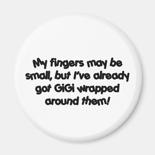 GiGi's Wrapped! Magnet (Vorne)