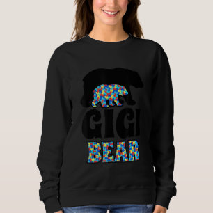 Gigi Bear Autismus Bewusstsein Sweatshirt