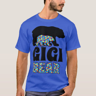 Gigi Bear Autismus Bewusstsein T-Shirt
