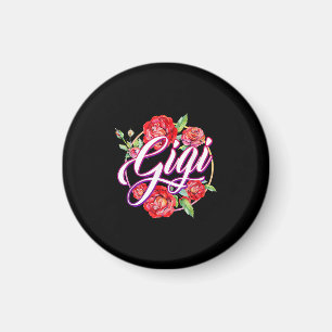 Gigi Blumen Frauen Gigi Oma Mors Tag Magnet