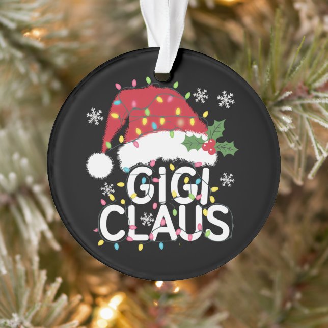 Gigi Claus Lumières de Noël Pyjama Famille Corresp (Arbre)