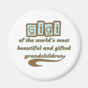 GiGi der begabten Enkelkinder Magnet