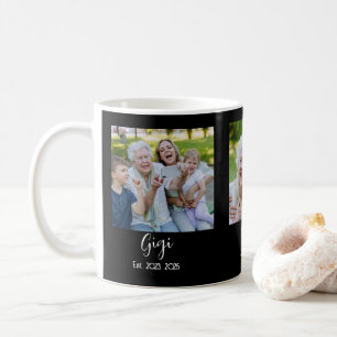 Gigi Established Script Black 3 Foto Kaffeetasse