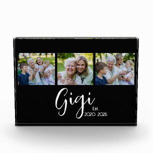 Gigi Etablierte Schrift Schwarz 3 Foto