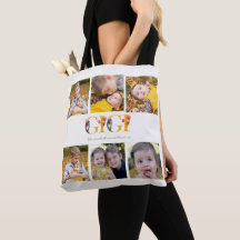Gigi Floral Custom Photo Tulips Sac fourre-tout co