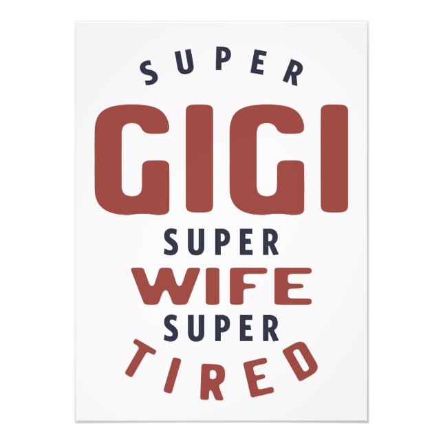 Gigi Fotodruck (Vorne)