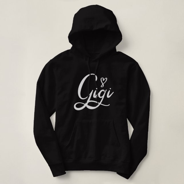 Gigi für Frauen Gigi Geschenke für Großmutter Mutt Hoodie (Design vorne)