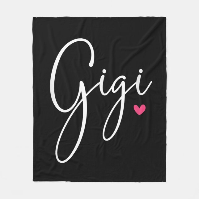 Gigi Geschenk Frauen Großartige Weihnachtsgeschenk Fleecedecke (Vorderseite)