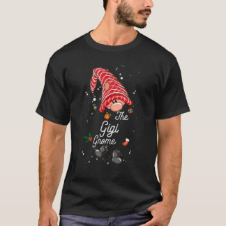 Gigi Gnom Familie passende Weihnachts-Pyjama T-Shirt
