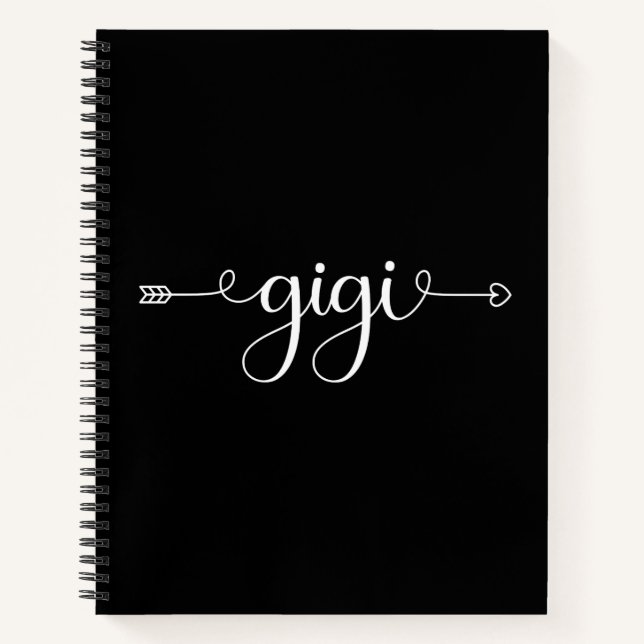 Gigi Grandma Gifts | Großmutter zu Geschenken Notizbuch (Vorderseite)