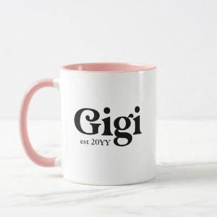 Gigi hat eine Tasse für kundenspezifisches Grandma