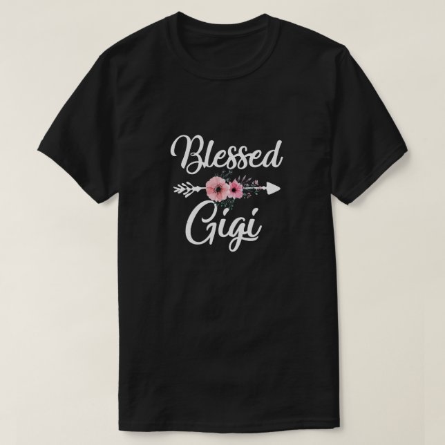Gigi Herzdekoration Gigi für Mütter T-Shirt (Design vorne)