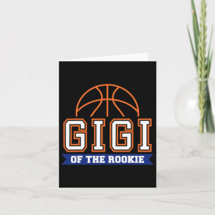 Gigi of Rookie 1. Geburtstag Bysketbyll Theme Matc Karte