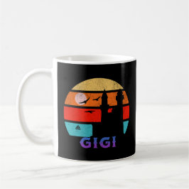 Gigi Retro Sunset Ocean Großvater Kaffeetasse