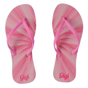 GIGI ~ Shades Pink Pastel Design ~ Original Flip Flops