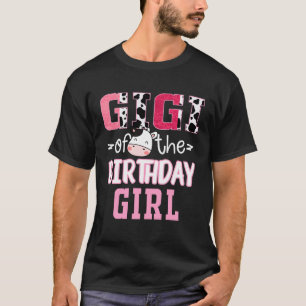 Gigi vom Geburtstag Girl Farm Cow B Day Celebrati T-Shirt