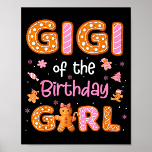 Gigi von der Geburtstags-Gingerbread-Familie Chris Poster