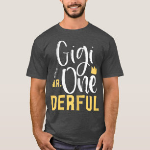 Gigi von Herrn Onederful 1st Birthday First Matchi T-Shirt