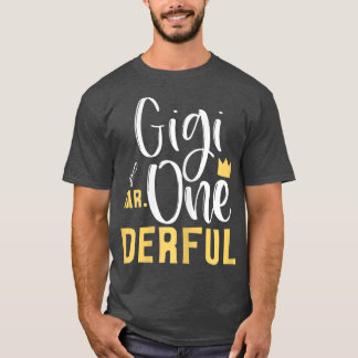 Gigi von Herrn Onederful 1st Birthday First Matchi T-Shirt