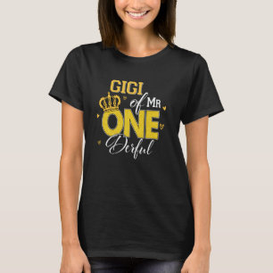 GIGI von Mr Onederful zum 1. Geburtstag One-Derful T-Shirt