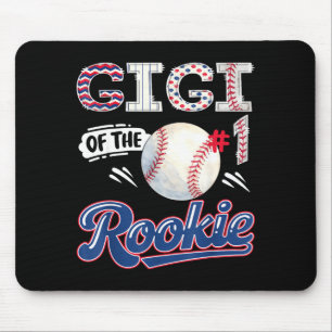 Gigi von Rookie Baseball 1. Geburtstags-Jungen-Par Mousepad