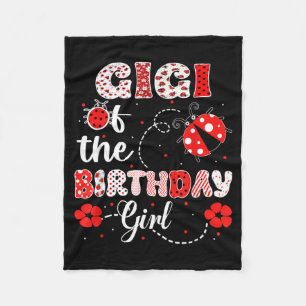 Gigi von The Birthday Girl - Familie Marienkäfer Fleecedecke